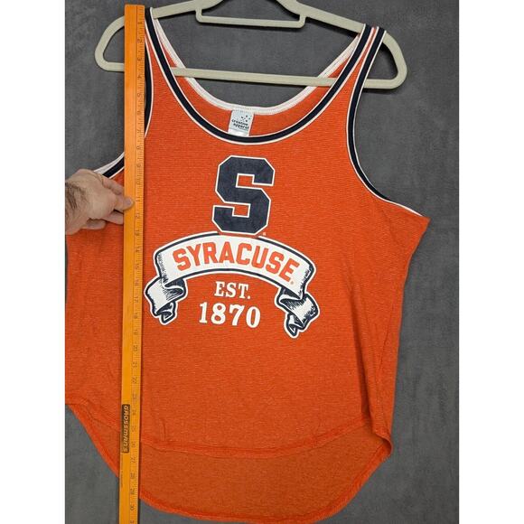 Syracuse Est. 1870 Orange Jersey Tank Creative Apparel 2XL - Picture 2 of 6